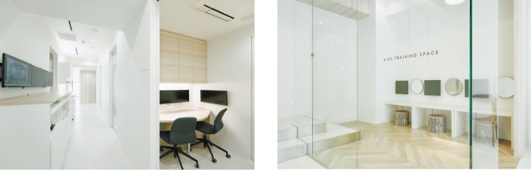 国分寺の歯医者、こばやし歯科医院の内装